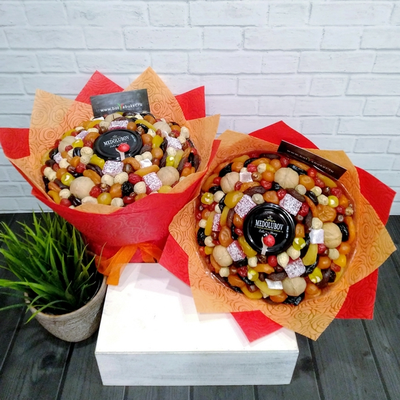 Букет из сухофруктов (с мёдом)