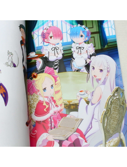 Оригинальный Арт Бук Re:Zero - Starting Life in Another World (Рестарт: Жизнь в альтернативном мире с нуля)