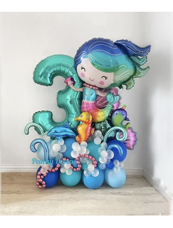 Стойка с цифрой Русалка (копия)