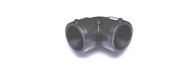 Отвод 90гр. электросварной d125 SDR11 ПЭ100 Eurostandard