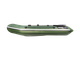 Моторная лодка Аква 2900 слань-книжка киль зеленый