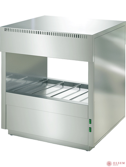 Витрина-мармит для бургеров ATESY ВМБ-750/4