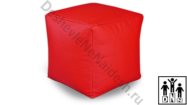 Кресло Кубик красный