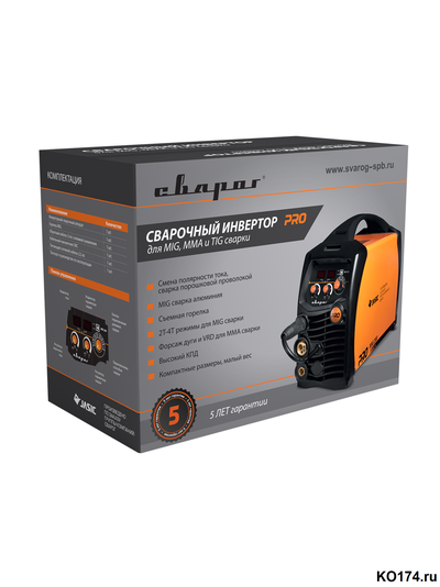 Сварочный полуавтомат Сварог PRO MIG 200 SYNERGY (N229)