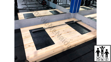 помост тяжелоатлетический тренировочный