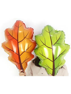 Шар 27'/69 см "Дубовый лист"