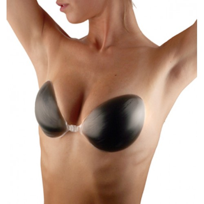 Силиконовый бюстгальтер невидимка freebra, черного цвета