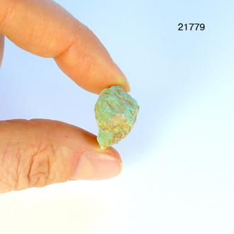 Бирюза натуральная (необработанная) Казахстан арт.21779: 3,5г - 17*16*11мм