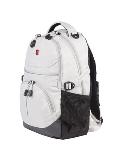 Рюкзак WENGER универсальный, светло-серый, светоотражающие элементы, 22 л, 33х15х45 см, 3001402408-2