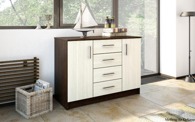 К1000-2Д комод Венге/Лоредо