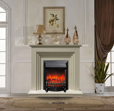 камин электрический Вотан бежевый