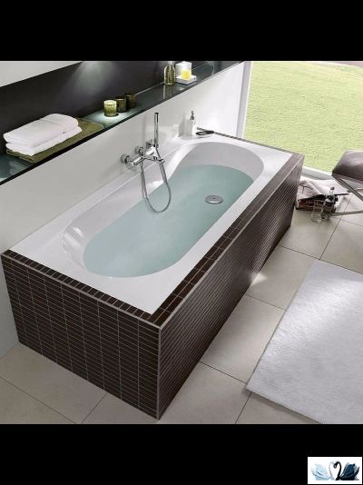 Ванна Aquatek Оберон 170x70 см, OBR170-0000165, акриловая, прямоугольная