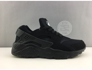 Nike huarache shoes black sales