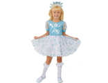 Карнавальный костюм детский "Снежинка голубая"