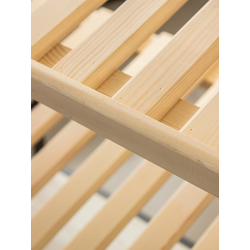 (ЮНИ1000) Витрина "UNIVERSAL" деревянная с 3-мя полками и стеклом