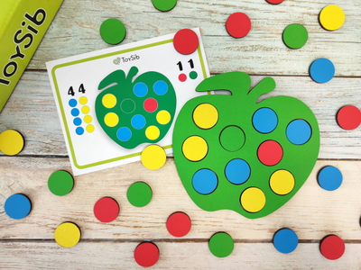 Сортер-мозаика "Дары природы"