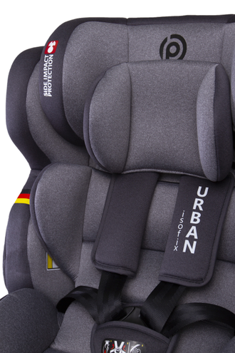 Автокресло 0-36 кг Peppy Urban 360 Isofix Iron