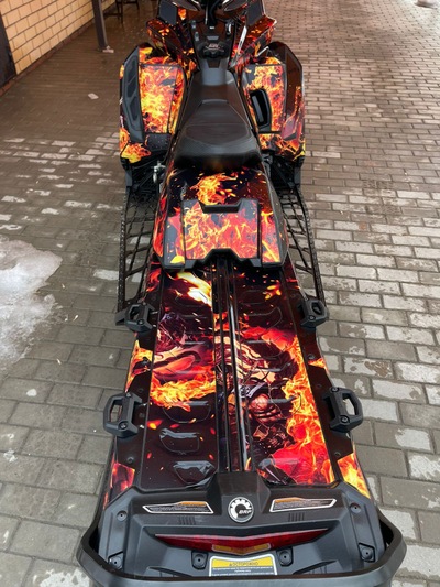 Наклейки на снегоход GEN4 G4 SKI DOO Expert Turbo №2203