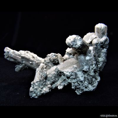 Натролит, друза кристаллов. Россия. 110*65*65мм