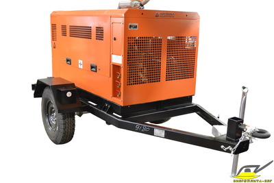 Станция компрессорная передвижная дизельная ЗИФ-ПВ-5,5/1,0 F