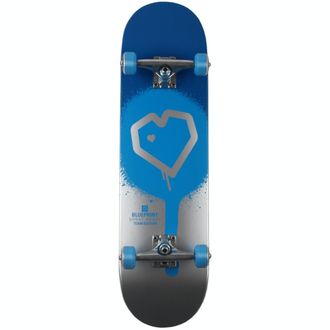 Купить скейтборд Blueprint Spray Heart (синий) в Иркутске