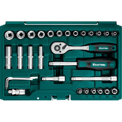 Универсальный набор инструмента KRAFTOOL X-drive 57 предметов, 1/4" (27885-H57)