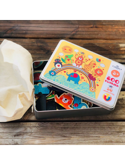 магнитные звери, магнитный конструктор, зверята игрушка, зооменята, зооменяшки, звери оргстекло