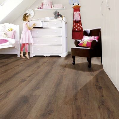 Виниловый пол Wineo 800 Wood XL Santorini Deep Oak DB00061 клеевой