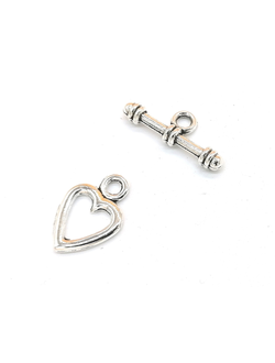 Тогл- замок,  19*12 (23*8) мм