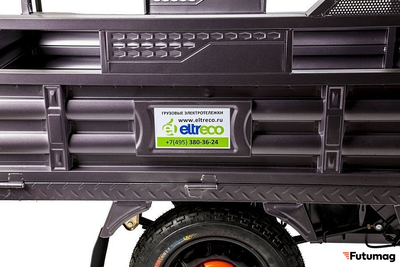 Грузовой электротрицикл Rutrike D2 1500 60V1000W черный