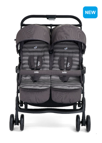 Joie- Aire-Twin-Dark-Pewter-Tandem-Stroller