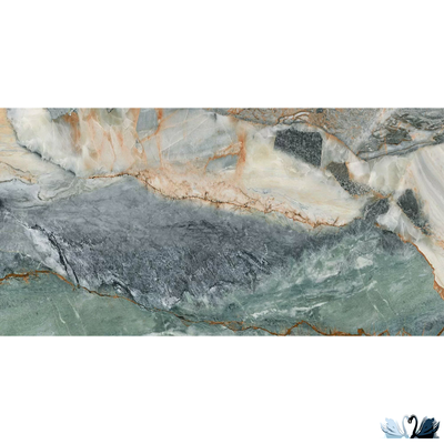 Керамогранит Fusure Ceramic FSS12041 60х120 см зеленый глянцевый