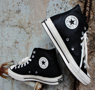 Кеды Converse Chuck Taylor 70 синие высокие кожаные