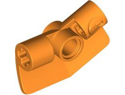 Technic, Panel Curved # 3 2 x 3 x 1 Angled, Orange (2457 / 6510098)