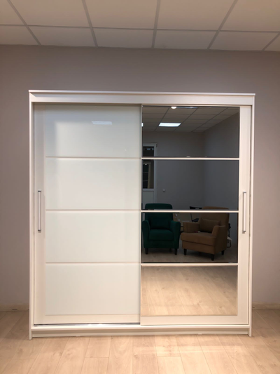 ШКП 3 Шкаф-купе 1,6 метра Белый