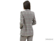 Костюм женский серый в клетку 3428 Pretty One
