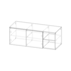 Тумба ТВ №8 МДФ софт (1100*566*420мм), Палома SF 023(софт)/Белый