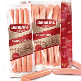 Сосиски Стародворские по-баварски вареные 770 г