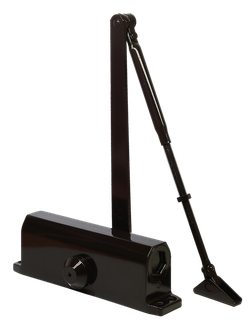 Дверной доводчик MORELLI DC-3 BROWN Нагрузка 80-120 кг. Цвет - коричневый