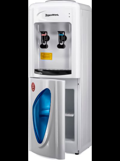 Кулер для воды Aqua Work 0.7-LDR белый, с нагревом и электронным охлаждением