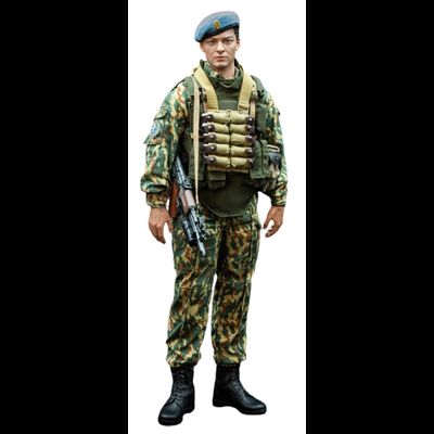 Российский десантник ВДВ в Югославии 1999 г - Коллекционная ФИГУРА 1/6 Russian Airborne Troops 1999 (UD9049) - UJINDOU