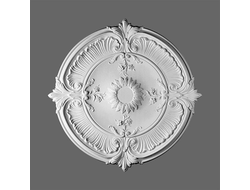 Розетка потолочная (подлюстра) из полиуретана с орнаментом Orac Decor-Orac Luxxus R73 диаметр 70 см