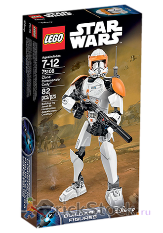 # 75108 Сборная Фигура «Клон–Коммандер Коди» / “Clone Commander Cody” Buildable Action Figure