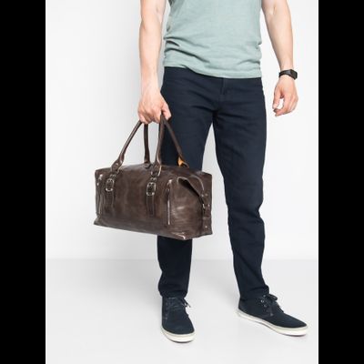 Кожаная дорожная сумка Ravenna Premium brown (арт. 4047-52)