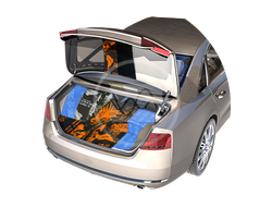 Шумоизоляция багажника и крышки багажника