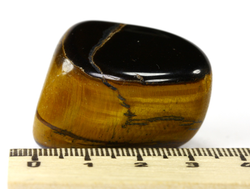 Тигровый глаз, галтовка в ассортименте, ЮАР (32*30*25 мм, 40-45 г) №12833