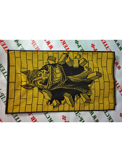 Полотенце махровое "Здрасте конь", арт. 6с103.412ж1, 50*90