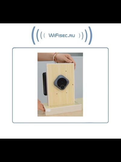 Автономный беспроводной надверный комплект (монитор 7" + панель вызова) с шлюзом LAN с DVR + модуль управления электронным замком, HD (Acebell)