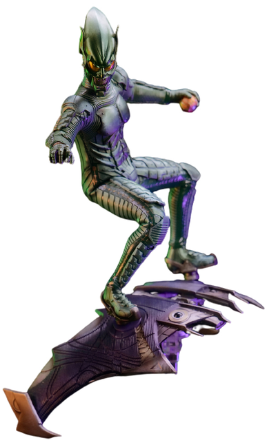 Зеленый Гоблин, Норман Осборн (Уиллем Дефо, "Человек-Паук") - КОЛЛЕКЦИОННАЯ ФИГУРКА 1/12 green monster (PW2023) - PWTOYS