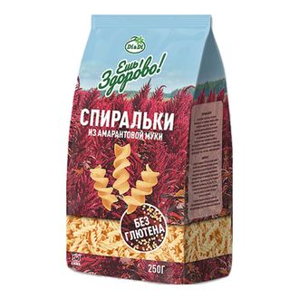 Макароны "Спиральки" без глютена, 250г (Ешь здорово)